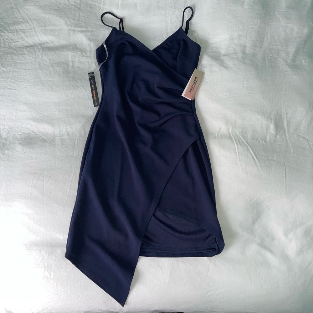 BLOOMINGDALES (SUNSET + SPRING) | Asymmetrical Dress